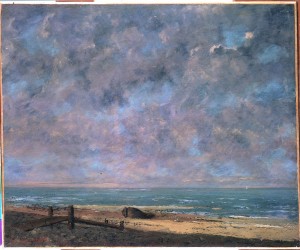 Courbet. "mer calme". 1872