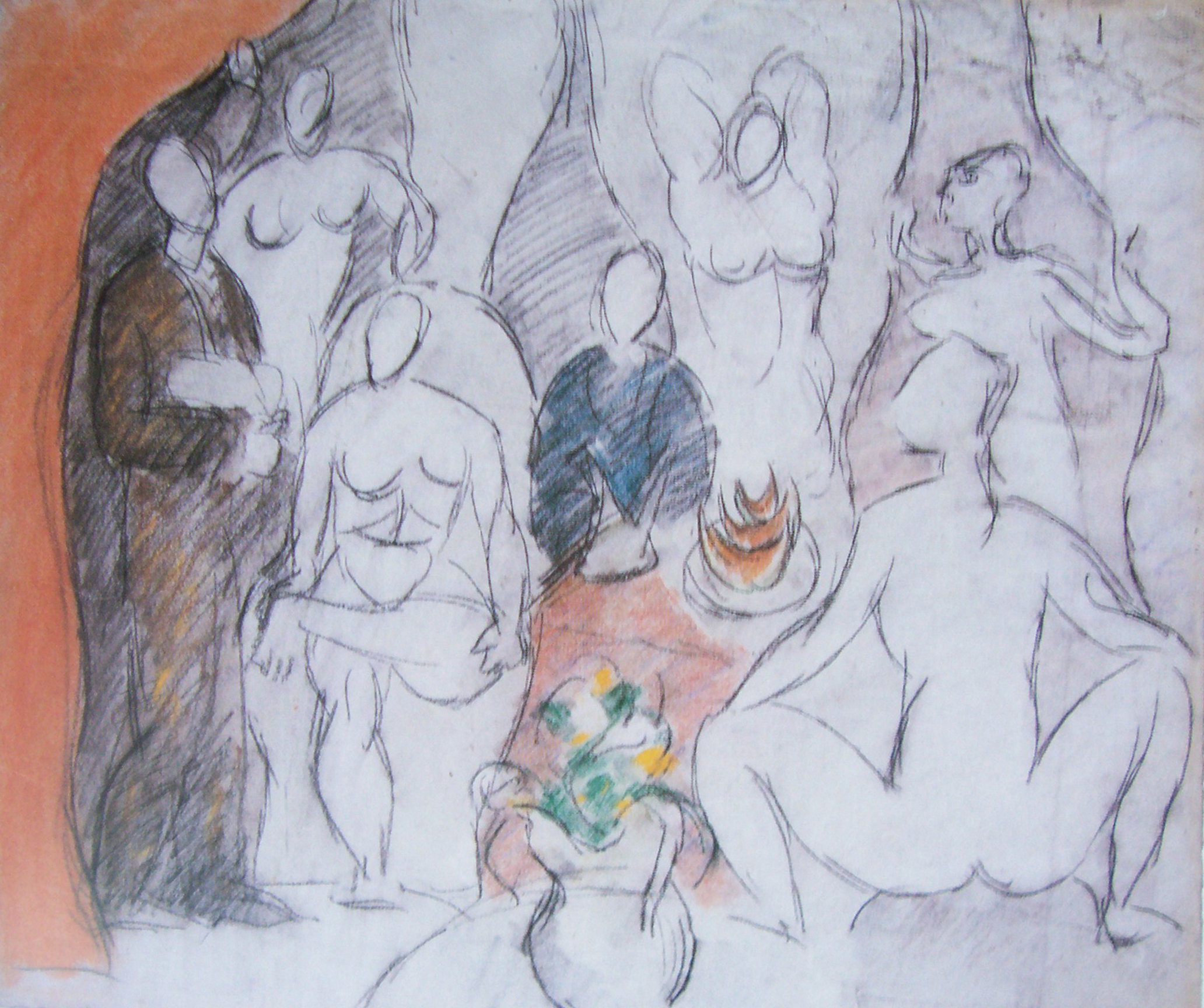 Le Harem"(Picasso. 1906)