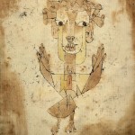 pour les anges de l'histoire, L’Angelus Novus, de Paul Klee, (1920).